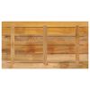 vidaXL Table Top 110x60x2.5 cm Rectangular Solid Wood Rough Mango