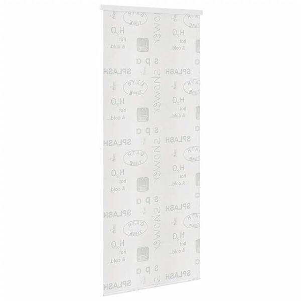 vidaXL Shower Roller Blind 80x240 cm Splash