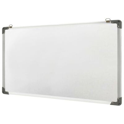 vidaXL Magnetic Whiteboard White 110x60 cm Steel