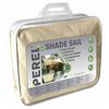 Perel Shade Sail Square 3.6 m Cream GSS4360