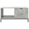 vidaXL Coffee Table Concrete grey 90 x 49 x 46 cm Engineered wood
