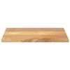 vidaXL Table Top 80x60x3.8 cm Rectangular Solid Wood Mango