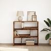 vidaXL Book Cabinet/Room Divider Old Wood 100x33x94,5 cm