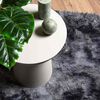 vidaXL Shaggy Rug High Pile NAVARRA Dark Grey 240x240 cm Polyester