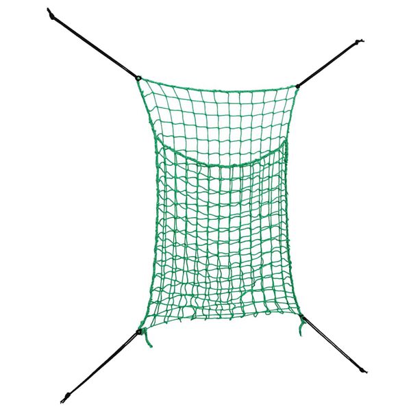 vidaXL Hay Nets 2 pcs Rectangular 0.9x1.5 m PP