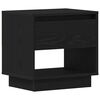 vidaXL Nightstand 2 pcs Black oak 45 x 34 x 44 cm Engineered wood