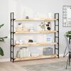 vidaXL Floating Shelves 2 pcs 160x20x4 cm Untreated Solid Wood Acacia