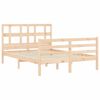 vidaXL Bed Frame without Mattress 120x200 cm Solid Wood