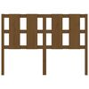 vidaXL Bed Headboard Honey Brown 145.5x4x100 cm Solid Wood Pine