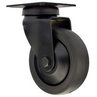Mac Lean Swivel Caster Wheel 75 mm 4 pcs Black
