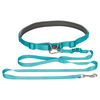 TRIXIE Waist Belt with Leash S/M Blue