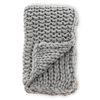 Venture Home Throw Kate 170x130 cm Polyester Light Grey