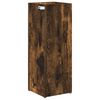 vidaXL Umbrella Stand Smoked Oak 20 x 20 x 55.5 cm Engineered Wood