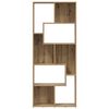 vidaXL Bookcase Artisan Oak 67x24x161 cm Engineered Wood