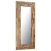 vidaXL Mirror Reclaimed Teak 50x110 cm