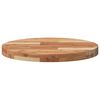 vidaXL Table Top Round &Oslash;50x4 cm Solid Wood Acacia