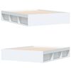 vidaXL Bed Frame without Mattress White 140x200 cm