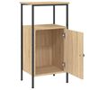 vidaXL Bedside Cabinets 2 pcs Sonoma Oak 41x31x80 cm Engineered Wood