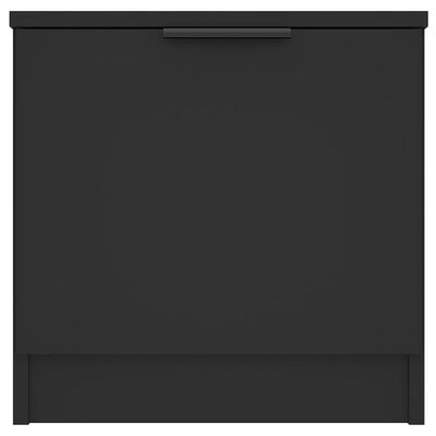 vidaXL Bedside Cabinets 2 pcs Black 40x39x40 cm