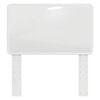 vidaXL Headboard Gloss White 75 cm Engineered wood