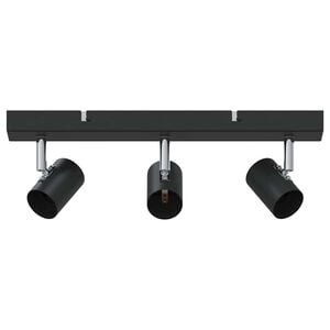 vidaXL Ceiling Spotlight Black 38 x 6.5 x 11.5 cm Metal