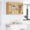 vidaXL Cabinet with Shelf Honey 80 x 32 x 60 cm Solid Pine Wood