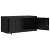 vidaXL File Cabinet Black 90x40x180 cm Steel