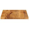vidaXL Table Top 60x50x3.8 cm Rectangular Solid Wood Mango