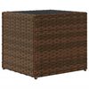 vidaXL Garden Planter Brown 36x30x32 cm Poly Rattan