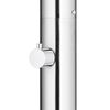 vidaXL Garden Shower with Grey Base 220 cm Stainless Steel