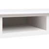 vidaXL Writing Desk White 110x45x76 cm Wood