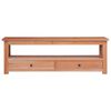 vidaXL TV Cabinet 115x30x40 cm Solid Mahogany Wood