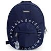 CHILDHOME Kids School Backpack ABC Navy and White