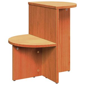 vidaXL Coffee Table Wax Brown 50 x 40 x 50 cm Solid pine wood