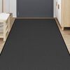 vidaXL Doormat Black 115x400 cm