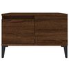 vidaXL Coffee Table Brown Oak 55x55x36.5 cm Engineered Wood