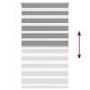 vidaXL Zebra Blind 80 x 175 cm Grey