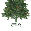 vidaXL Artificial Christmas Tree with Pine Cones Green 150 cm