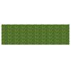 vidaXL Balcony Screen with Leaves Green and Yellow 500 x 150 cm