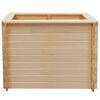 vidaXL Garden Raised Bed 100x100x80 cm Pinewood 19 mm