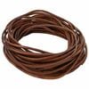 vidaXL Leather Cord Light Brown &Oslash;2.5 mm x 50 m Leather