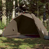 vidaXL Fishing Tent 4-Person Olive Green Quick Release