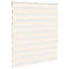 vidaXL Zebra Blind Marble Beige 125x150 cm Fabric Width 120.9 cm Polyester