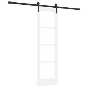 vidaXL Sliding Door ORKDAL White 61 x 198.5 cm