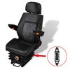 vidaXL Tractor Seat with Suspension