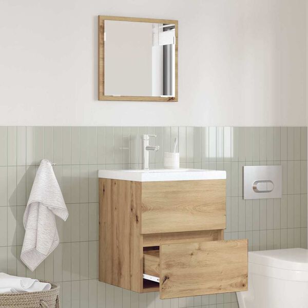 vidaXL Bathroom Cabinet Artisan Oak 41 x 38.5 x 45 cm Engineered Wood