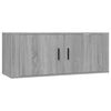 vidaXL 5 Piece TV Cabinet Set Grey Sonoma Engineered Wood