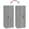 vidaXL 5 Piece TV Cabinet Set Grey Sonoma Engineered Wood