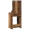 vidaXL Dressing Table Old Wood 50 x 41 x 135 cm Engineered Wood