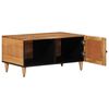 vidaXL Coffee Table Natural 80 x 50 x 40 cm Solid Mango Wood